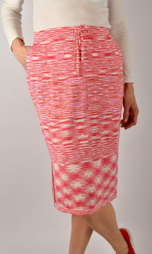 CORAL Multi Colour sukně z úpletu - Velikost: EU48