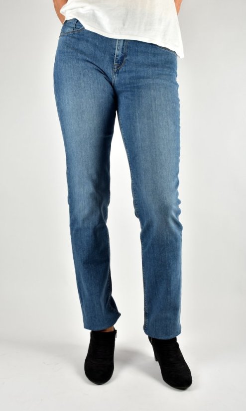 ROSE High Waist Mid Blue L34 - Velikost: W33