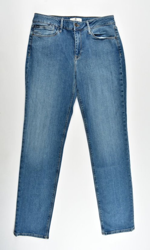 ROSE High Waist Mid Blue L34 - Velikost: W32