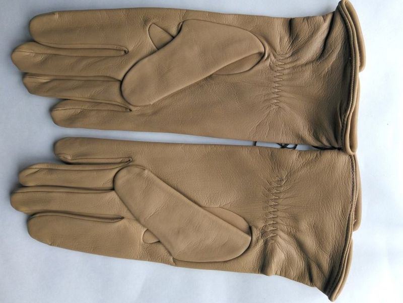 Dámské rukavice - prodloužené prsty, středně béžové 2073BZS