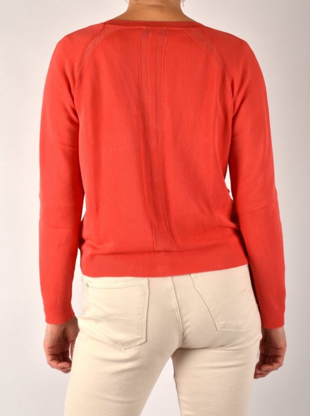 CORAL lehký svetřík s dlouhými rukávy - Velikost: EU44