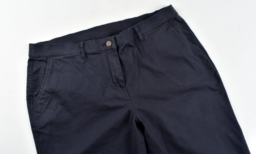 Dámské Chino kalhoty HOUSTON Slim Fit L36 - tmavě modré - Velikost: EU44