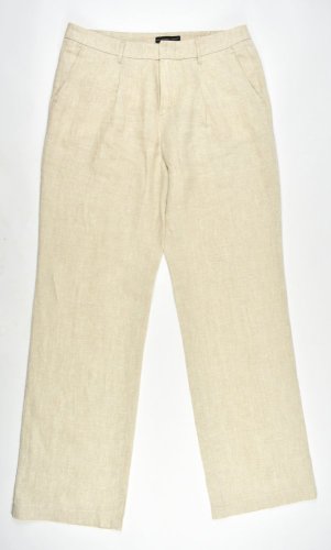 Široké dámské lněné kalhoty MIA 4275 Wide Leg L38 - Velikost: EU48