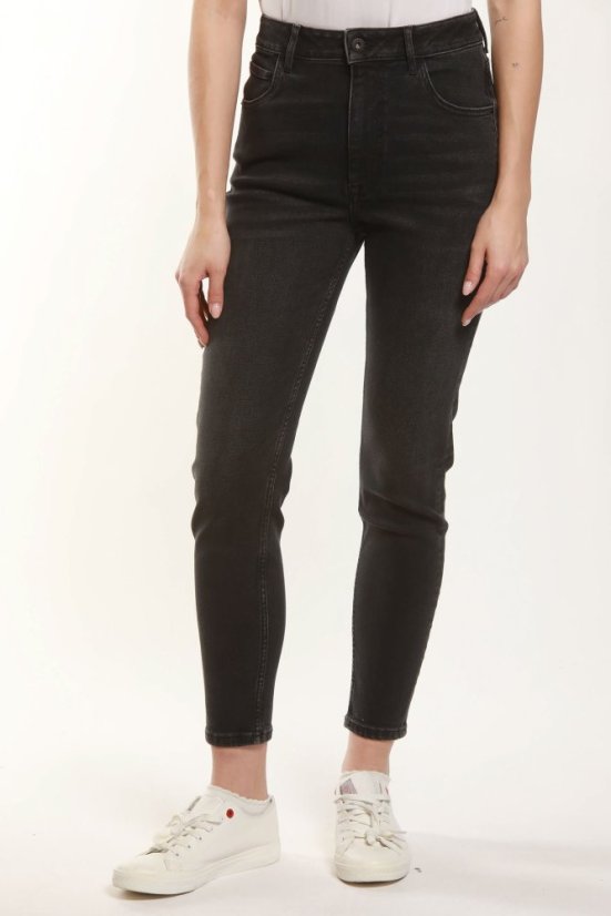 JOYCE 020 Black Mom Jeans L34 - Velikost: W31