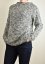 Dámský pulovr šedý - Velikost: XL