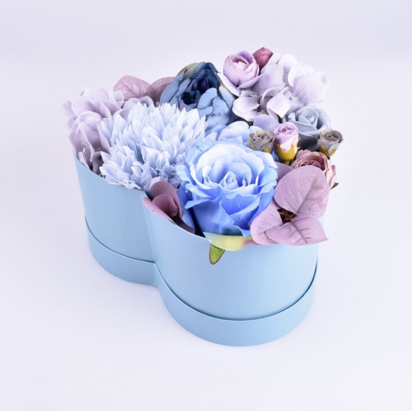 Květinová krabička "Modrá chvíle"