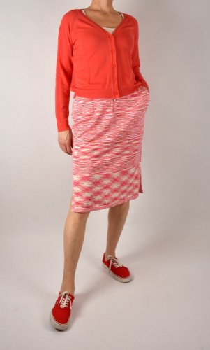 CORAL Multi Colour sukně z úpletu - Velikost: EU42