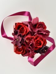 Květinová krabička "Vášnivé růže"