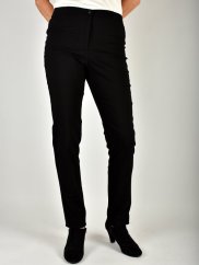Dámské kalhoty UOMO  19750 slim fit - černé L34