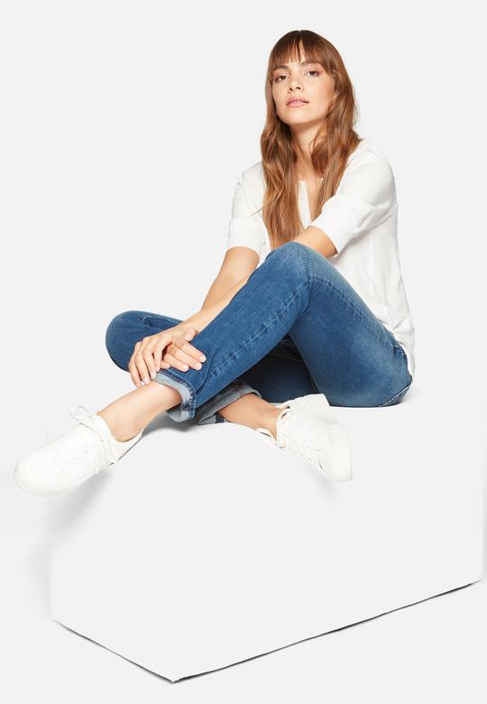 MONA Mid-rise Stright Leg L34 - Velikost: W28