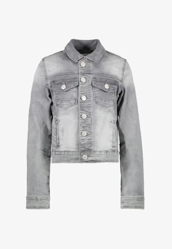 Džínová bunda JORINDA - šedá - Velikost: XL