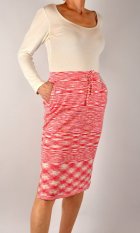 CORAL Multi Colour sukně z úpletu