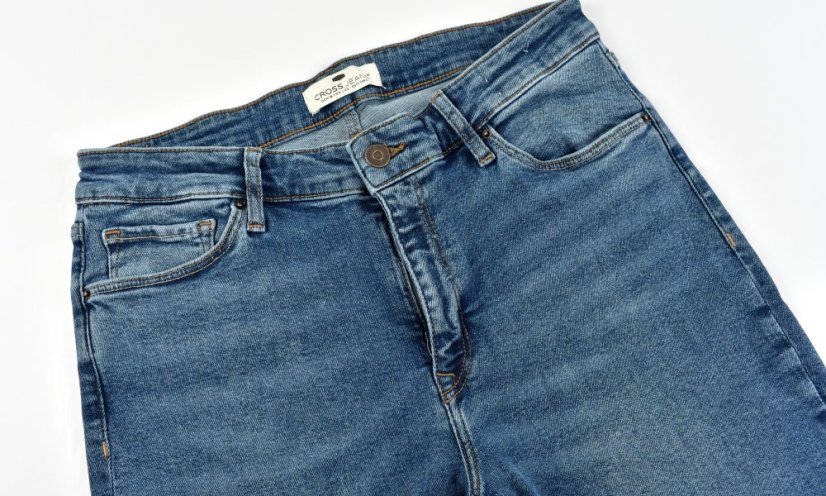 ANYA Dark Mid Blue L34 - Velikost: W33