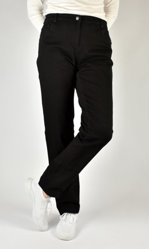 ROCHELLE Slim Fit L36 - černé - Velikost: EU50