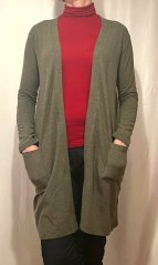 Cardigan IDA - khaki
