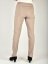 Dámské kalhoty UOMO  19750 slim fit - světle béžové L34