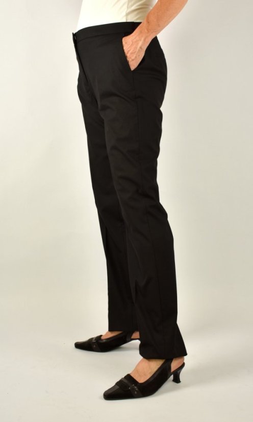 Dámské kalhoty REIMS Tailored Fit L36 - černé - Velikost: EU46