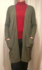 Cardigan IDA - khaki