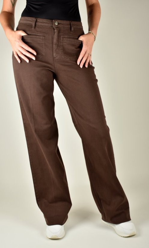 JUDY  023  Wide Leg Chocolate L38