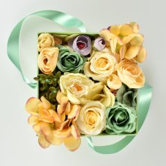 Květinová krabička "Mentol a vanilka"