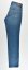 ROSE High Waist Mid Blue L34 - Velikost: W32