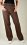 JUDY  023  Wide Leg Chocolate L38