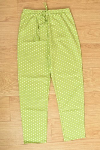 Pyžamové kalhoty s hvězdičkami - zelené - Velikost EU: 44