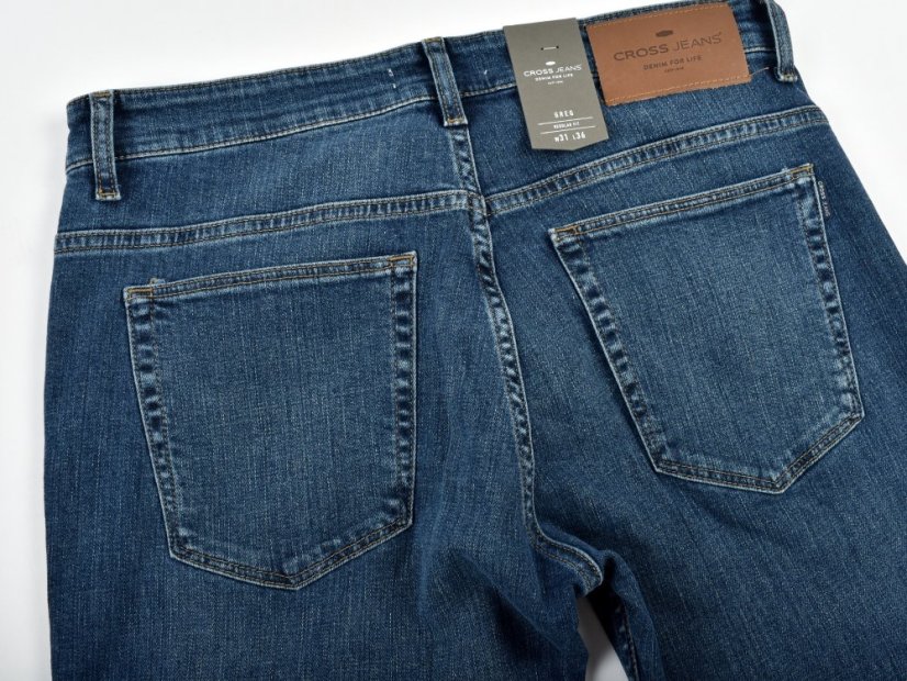 GREG Dark Blue 016 L36 - Velikost: W32