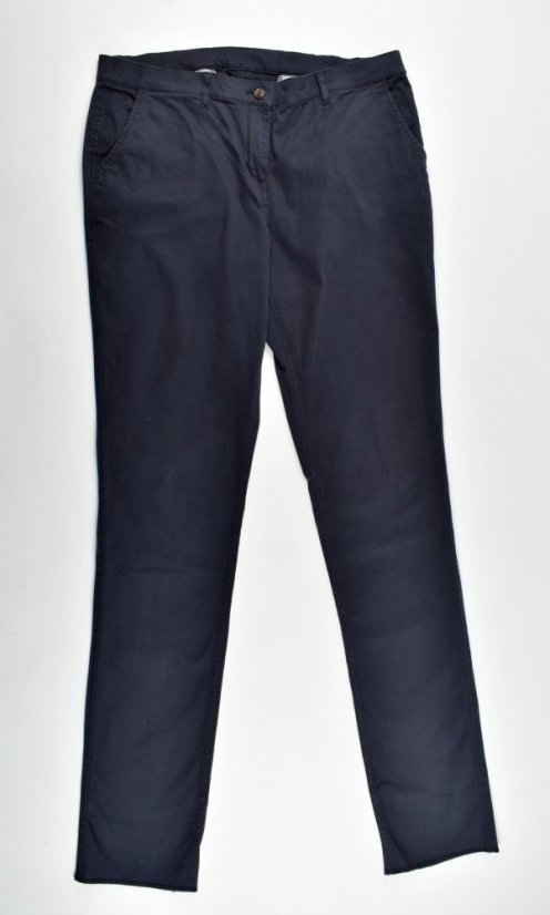 Dámské Chino kalhoty HOUSTON Slim Fit L36 - tmavě modré - Velikost: EU44