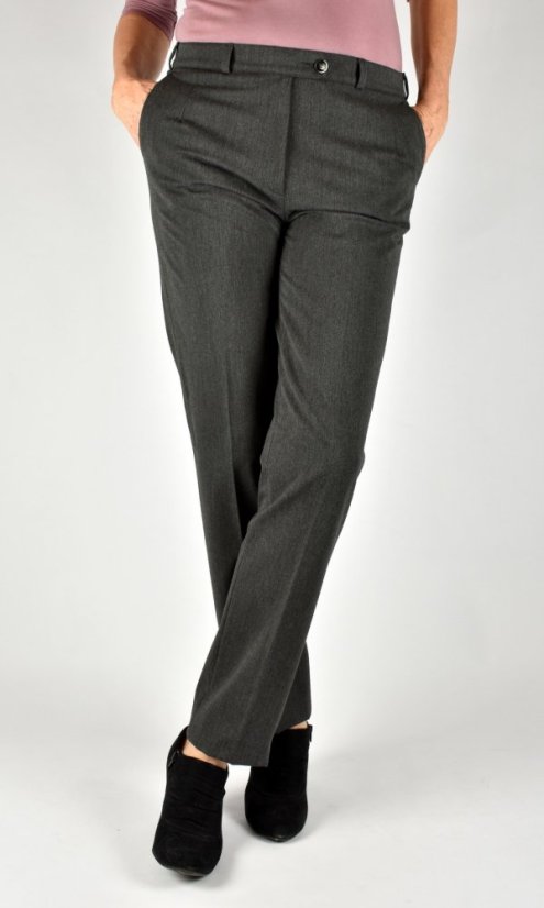 Kalhoty  ANIKA Tailoring - šedé L34 - Velikost: EU38