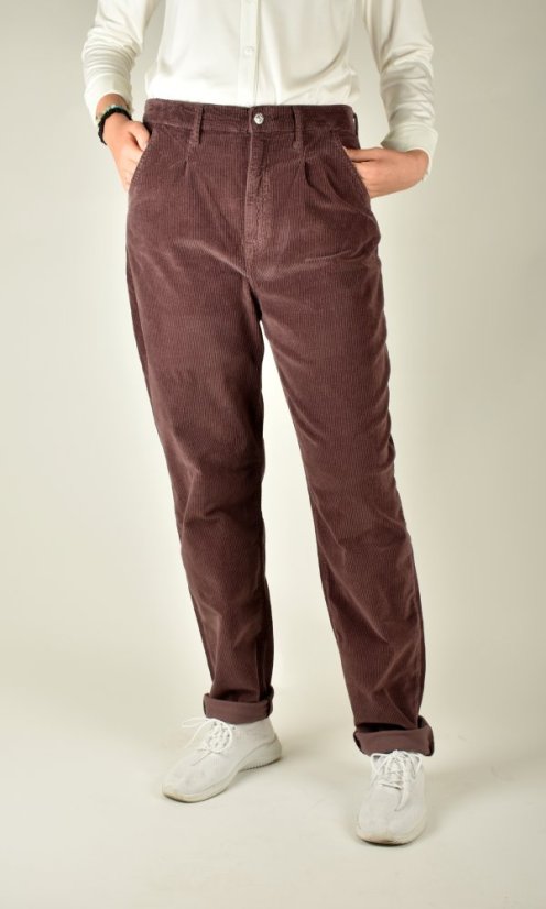 LAURA Sparrow Corduroy  L33 manšestrové bordo