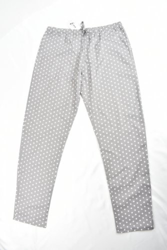 Pyžamové kalhoty s hvězdičkami 20DH11009 kroková délka 80 cm - Velikost EU: 48