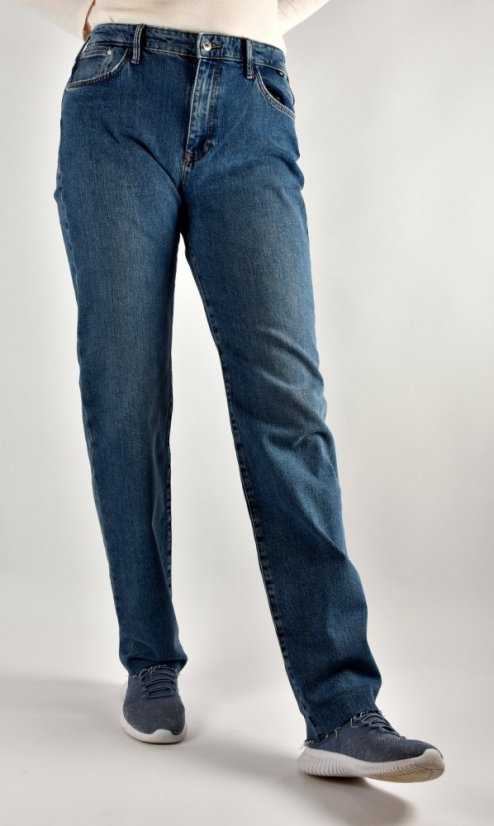 PARIS Dark Brushed Denim L34 - Velikost: W30