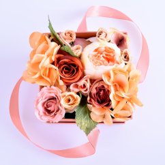 Květinová krabička "Něžná vzpomínka"