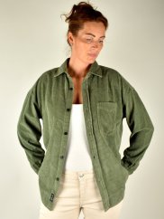 Manšestrová košile - zelená Agave Green