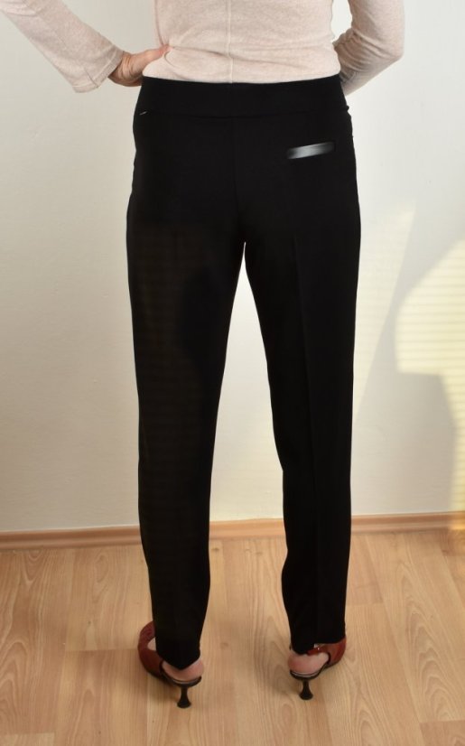 Společenské /business kalhoty s falešnými kapsami - Velikost: EU40