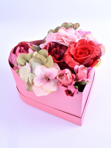 Květinová krabička "Horké srdce"