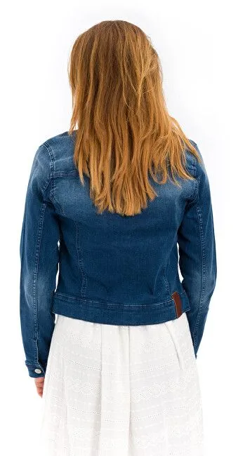 Džínová bunda JORINDA - modrá - Velikost: L
