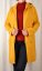 Propínací kabátek s kapucí ANDREA - hořčicová žlutá - Velikost EU: 48