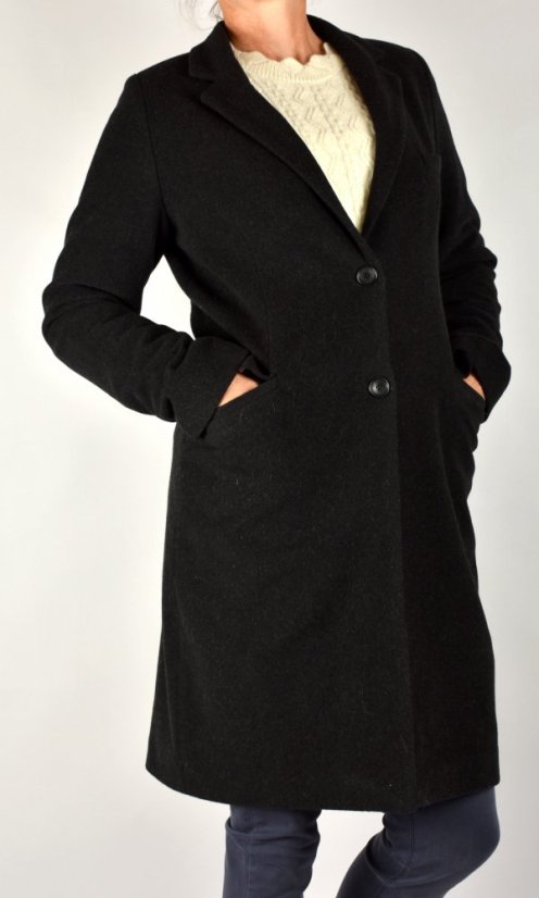 Zimní kabát HANNAH antracit - Velikost: EU46