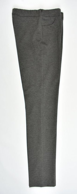 Jeggings GERDA - šedý úplet L36 - Velikost: EU38