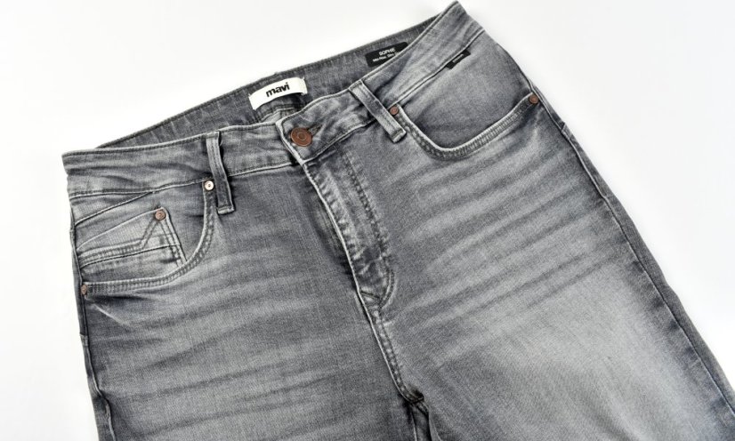 SOPHIE Grey Brushed Glam L36 - Velikost: W33