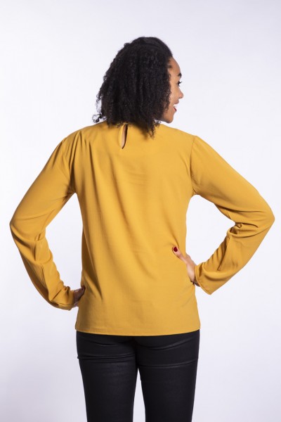 Blůza s kapsou na zip ILT10756YL - Velikost: 3XL