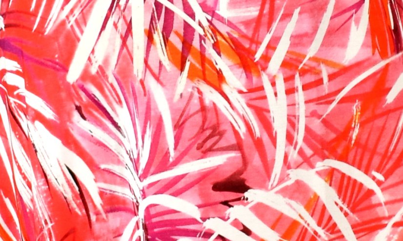 Dámské letní šaty šaty bez rukávů DENNY - růžová tráva - Velikost: M