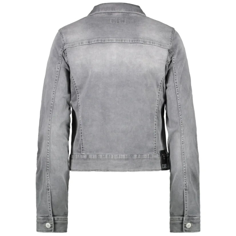 Džínová bunda JORINDA - šedá - Velikost: XL