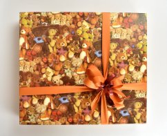 Dárkové balení do velké krabice s medvídky