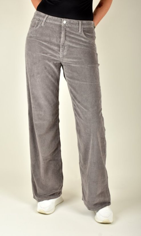 MALIBU Volcanic Glass CORDUROY - manšestrové šedé L34