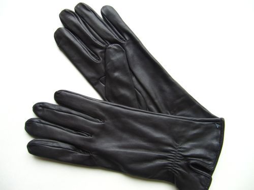 Dámské rukavice - prodloužené prsty, tmavě hnědé 2073HN - Velikost rukavic: 8