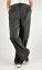 PERA Dark Grey Checked dámské prodloužené kalhoty se širokými nohavicemi L34