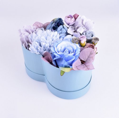 Květinová krabička "Modrá chvíle"